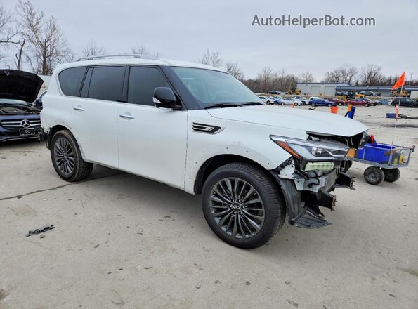 JN8AZ2AE5P9307660 2023 INFINITI QX80 White წინა მარჯვენა
