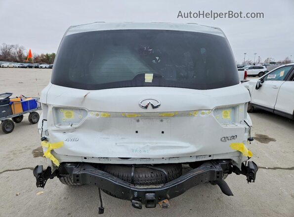 JN8AZ2AE5P9307660 2023 INFINITI QX80 White უკანა ხედი