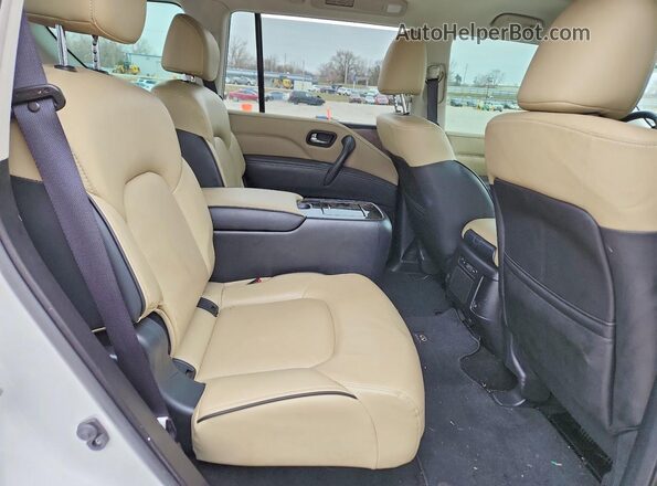 JN8AZ2AE5P9307660 2023 INFINITI QX80 White უკანა სალონის ხედი