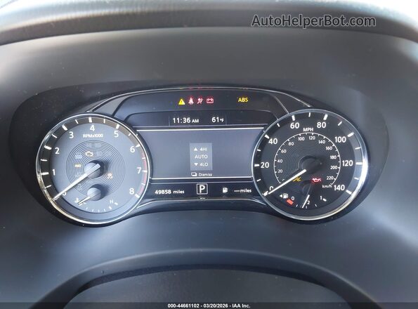 JN8AZ2AE6M9272266 2021 INFINITI QX80 Dark Blue Հետևի նստատեղերի տեսք