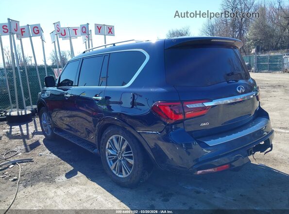 JN8AZ2AE6M9272266 2021 INFINITI QX80 Dark Blue Հետևի ձախ