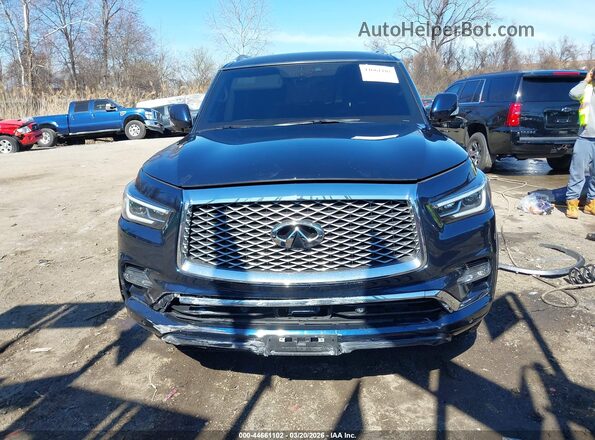 JN8AZ2AE6M9272266 2021 INFINITI QX80 Dark Blue Սարքավորումների վահանակի տեսք