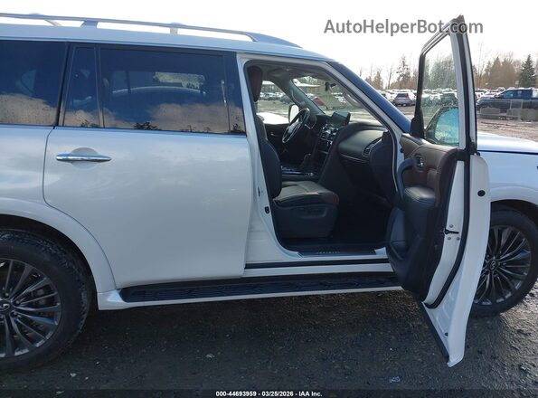 JN8AZ2AE8P9302808 2023 INFINITI QX80 White Vista interior delantera