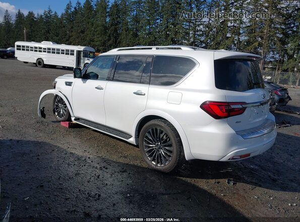 JN8AZ2AE8P9302808 2023 INFINITI QX80 White Trasero izquierdo