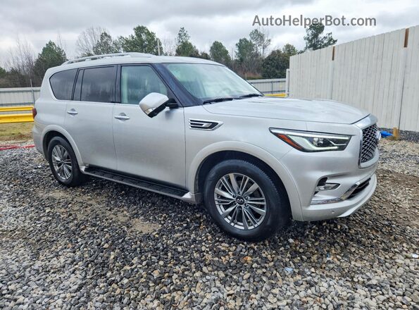 JN8AZ2AF2M9717692 2021 INFINITI QX80 Silver Передня права чверть