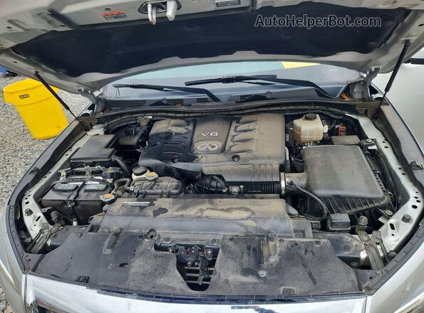 JN8AZ2AF2M9717692 2021 INFINITI QX80 Silver Вид підкапотного простору