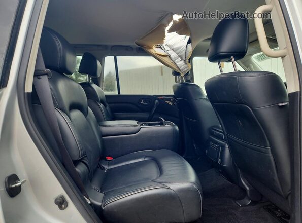 JN8AZ2AF2M9717692 2021 INFINITI QX80 Silver Вид задньої частини салону
