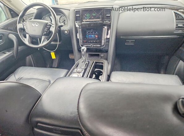 JN8AZ2AF2M9717692 2021 INFINITI QX80 Silver Вид панелі приладів
