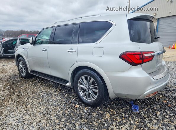 JN8AZ2AF2M9717692 2021 INFINITI QX80 Silver Задня ліва чверть