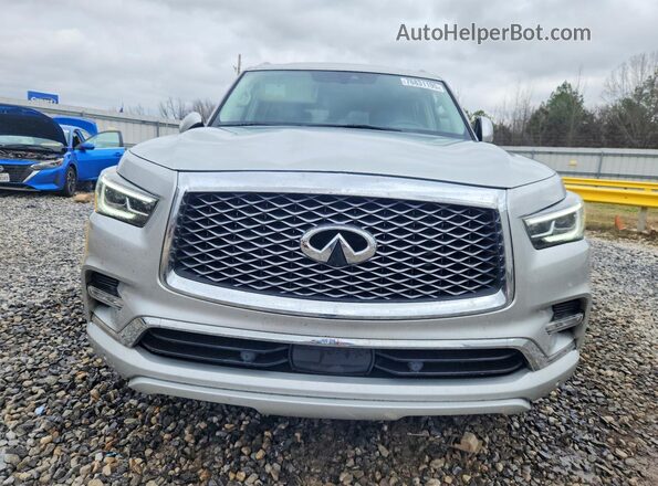 JN8AZ2AF2M9717692 2021 INFINITI QX80 Silver Вид спереду