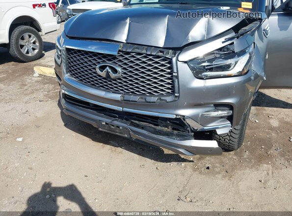 JN8AZ2AF3M9717605 2021 INFINITI QX80 Gray Vista frontal