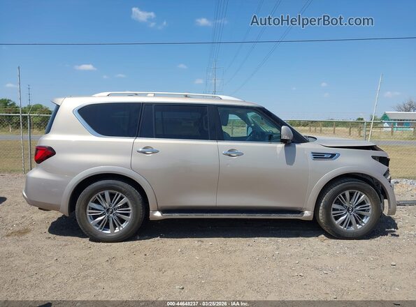 JN8AZ2AF8M9717115 2021 INFINITI QX80 Beige Սալոնի 360 աստիճան տեսք