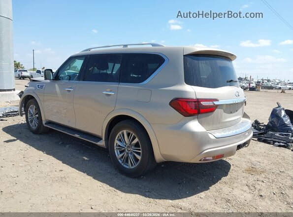 JN8AZ2AF8M9717115 2021 INFINITI QX80 Beige Հետևի ձախ