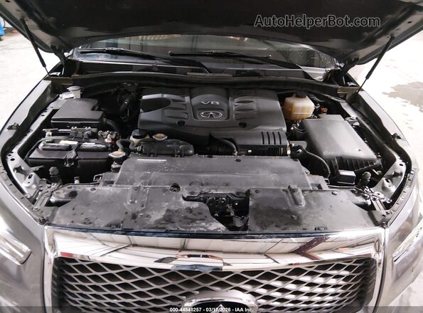JN8AZ2BE0M9268938 2021 INFINITI QX80 Silver Widok z tyłu