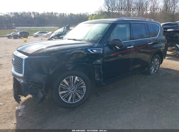 JN8AZ2NE0J9193388 2018 INFINITI QX80 Black 