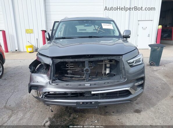 JN8AZ2NE3L9255546 2020 INFINITI QX80 Серебряный Вид задней части салона