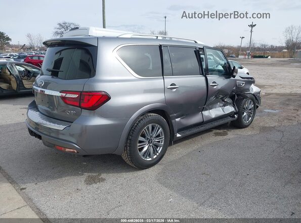 JN8AZ2NE3L9255546 2020 INFINITI QX80 Серебряный Задняя правая четверть