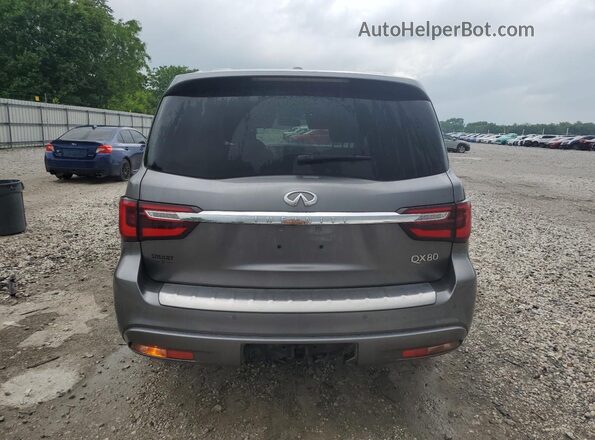 JN8AZ2NF3K9686296 2019 INFINITI QX80 Gray Հետևի տեսք