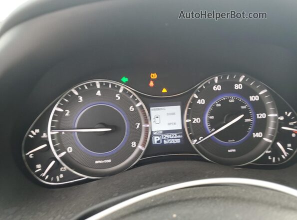 JN8AZ2NF3K9686296 2019 INFINITI QX80 Gray Սարքավորումների վահանակի տեսք