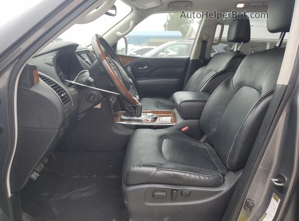 JN8AZ2NF3K9686296 2019 INFINITI QX80 Gray Սալոնի դիմացի տեսք