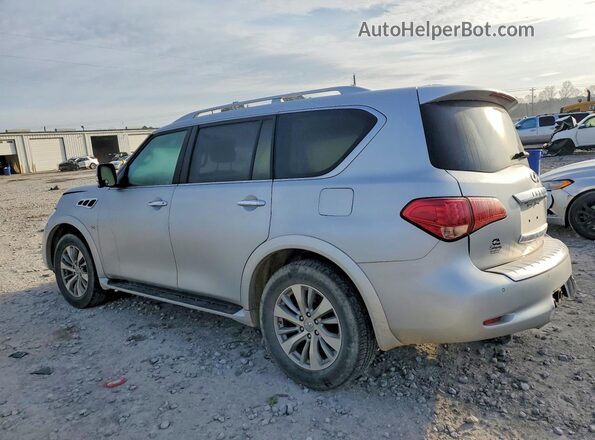 JN8AZ2NF5G9611641 2016 INFINITI QX80 Silver Задня ліва чверть
