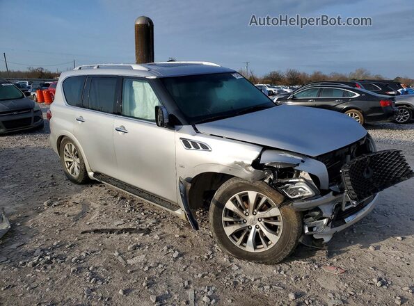 JN8AZ2NF5G9611641 2016 INFINITI QX80 Silver Передня права чверть