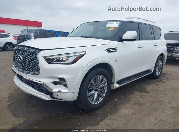 JN8AZ2NF5K9681570 2019 INFINITI QX80 White 