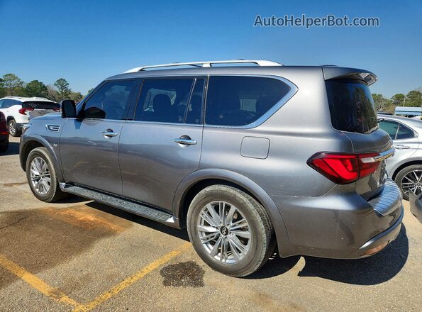JN8AZ2NF6K9681948 2019 INFINITI QX80 Gray უკანა მარცხენა