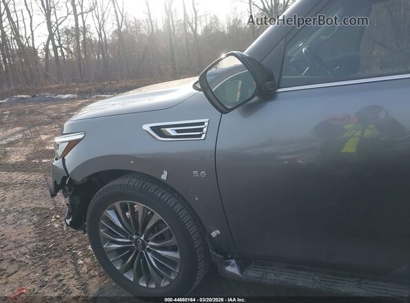 JN8AZ2NF6K9683151 2019 INFINITI QX80 Gray 