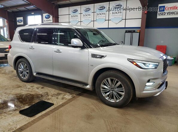JN8AZ2NF7L9702467 2020 INFINITI QX80 Серебряный Вид спереди