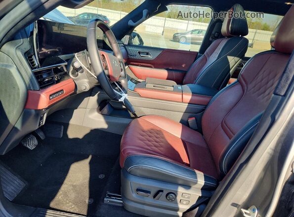 JN8AZ3CC2S9600085 2025 INFINITI QX80 Серый Вид салона спереди