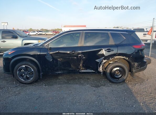 JN8BT3BA5SW345360 2025 NISSAN ROGUE Black Widok wnętrza 360 stopni