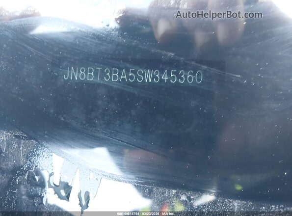 JN8BT3BA5SW345360 2025 NISSAN ROGUE Black Widok komory silnika