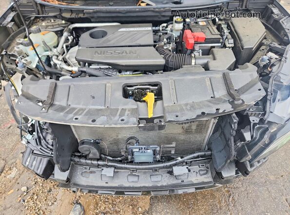 JN8BT3BA9PW428412 2023 NISSAN ROGUE Black ძრავის განყოფილების ხედი