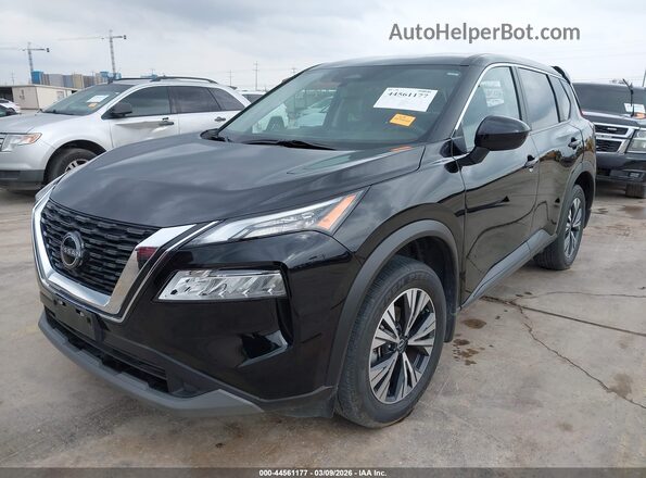 JN8BT3BA9PW431827 2023 NISSAN ROGUE Black Vista tres cuartos delantera izquierda