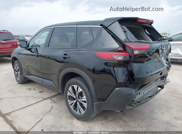 JN8BT3BA9PW431827 2023 NISSAN ROGUE Black Trasero izquierdo