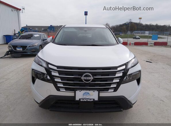 JN8BT3BB8RW430180 2024 NISSAN ROGUE White Սարքավորումների վահանակի տեսք
