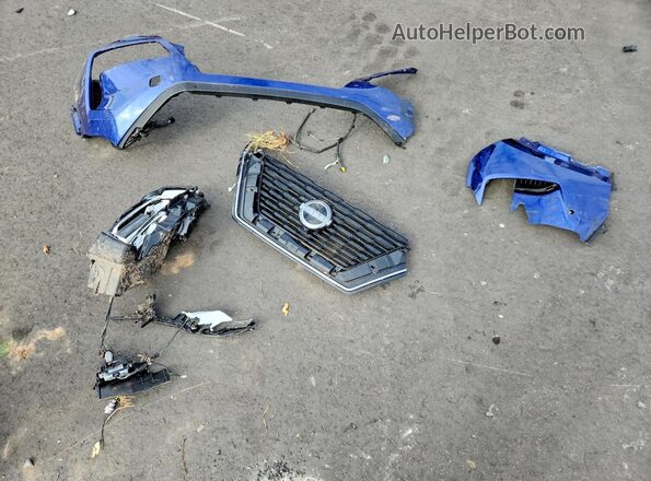 JN8BT3DC8PW105001 2023 NISSAN ROGUE Синий Вид наклейки с VIN-кодом
