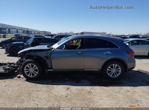 JN8CS1MU3HM143365 2017 INFINITI QX70 Серебряный Панорамный вид салона 360°