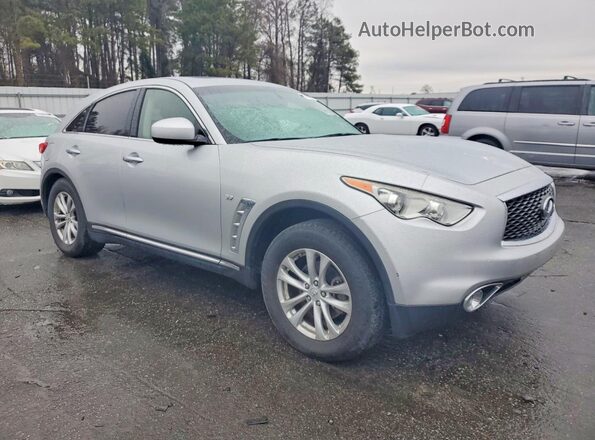JN8CS1MW8HM414454 2017 INFINITI QX70 Silver Передня права чверть