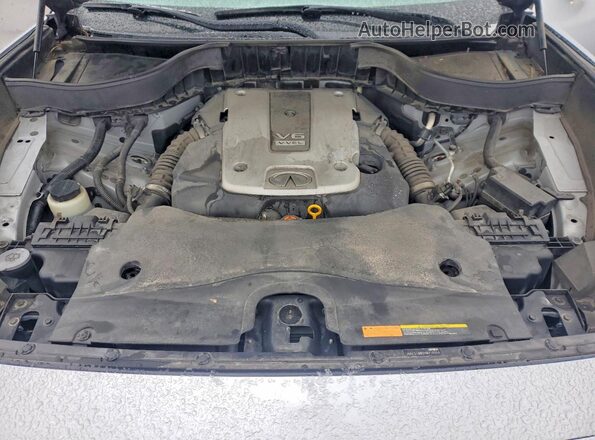 JN8CS1MW8HM414454 2017 INFINITI QX70 Silver Вид підкапотного простору
