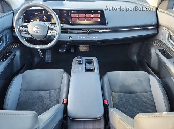 JN8DF0BFXSM762432 2025 NISSAN ARIYA Gray წინა პანელის ხედი