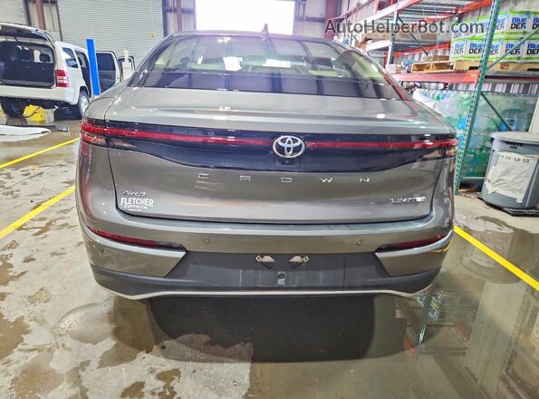 JTDAAAAF2P3007342 2023 TOYOTA LIMITED Gray Вид ззаду