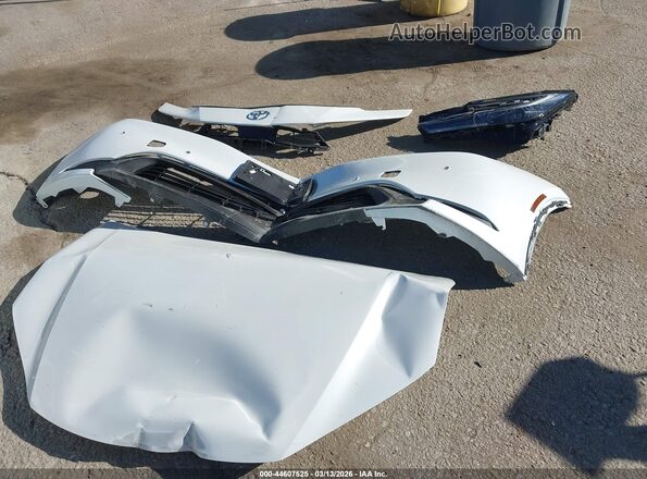 JTDACAAU6T3066624 2026 TOYOTA LE White Instrument cluster view