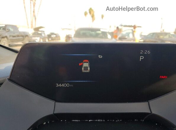 JTDACAAUXR3046532 2024 TOYOTA PRIUS Gray Instrument cluster view