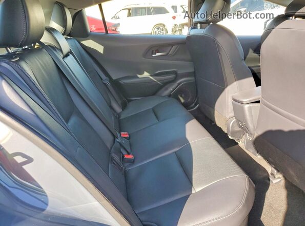 JTDACAAUXR3046532 2024 TOYOTA PRIUS Gray Rear seats view