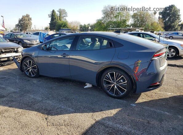 JTDACAAUXR3046532 2024 TOYOTA PRIUS Gray Rear left