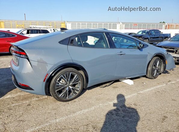 JTDACAAUXR3046532 2024 TOYOTA PRIUS Gray Rear right