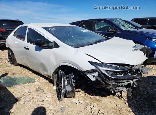 JTDACAAUXS3062235 2025 TOYOTA PRIUS Белый Передняя правая четверть