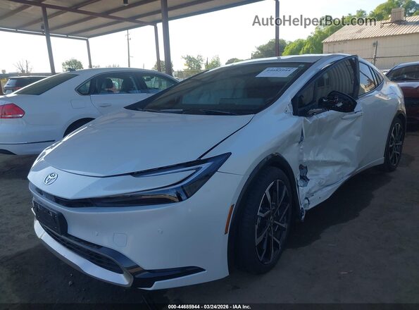 JTDACACU1T3055964 2026 TOYOTA PRIUS PLUG-IN HYBRID White Передня ліва чверть